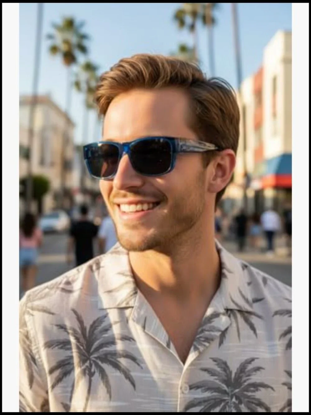 Polarized Fit Over Sunglasses Wrap Around UV400 Protection for Men